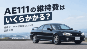 AE111の維持費はいくらかかる？現役オーナーが年間コストを正直公開